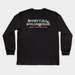 Digital Pioneer Kids Long Sleeve T-Shirt